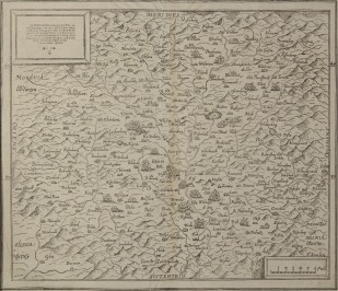 Mapa Čech [Sebastian Münster (1488-1552)]