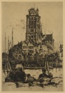 Church in Dordrecht [Jan Charles Vondrouš (1884-1970)]