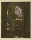 Rose Window in Notre Dame, Paris [Jan Charles Vondrouš (1884-1970)]