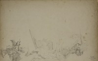 Sewenteen drawings by Max Haushofer, a Study by Antonín Mánes and a Drawing by an Unknown Artist [Joseph Maximilian Haushofer (1811-1866) Antonín Mánes (1784-1843)]