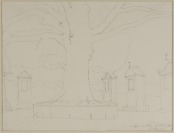 Siebzehn Zeichnungen von Max Haushofer, Studienzeichnung von Antonín Mánes und Zeichnung eines unbekannten Autors [Joseph Maximilian Haushofer (1811-1866), Antonín Mánes (1784-1843)]