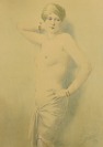 A Pair of Half-naked Girls in Oriental Style [Karel Šimůnek (1869-1942)]