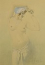 A Pair of Half-naked Girls in Oriental Style [Karel Šimůnek (1869-1942)]