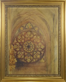 Rozeta západního průčelí katedrály svatého Víta, Václava a Vojtěcha [František Xaver Margold (1887-1967)]