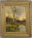 Zwei Landschaften [Adolf Kaufmann (1848-1916)]