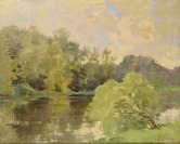 Landschaft am Fluss [Maximilian Schurmann (1890-1960)]