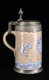 Tankard with a lid