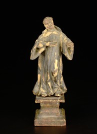 Statue of a Friar (St. Linhart?)
