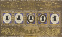Silhouette portraits of Halla family 1767-1831 []
