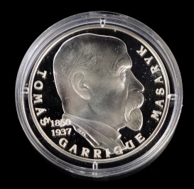 Stříbrná medaile T. G. Masaryk
