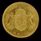 Goldmünze 10-Kronen