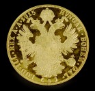 Goldene Anlagemünze 4-Dukat Franz Joseph I. 1915