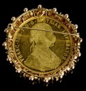 4Ducat Franz Joseph I. 1915 in gold mounting []