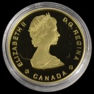 Zlatá mince 100 dolarů JACQUES CARTIER