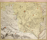 Dvojice map Brněnska [Johann Christoph Müller (1673-1721)]