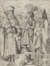 Zwei Drucke [Jost Amman (1539-1591) Hans Burgkmair (1473-1531)]
