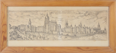 Císařský palác v Praze [Frans Hogenberg (1540-1590)]