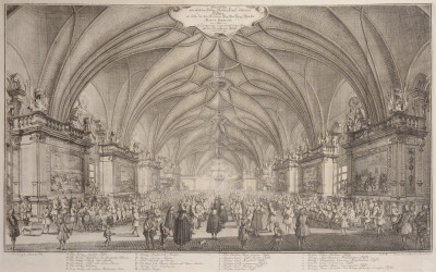 Korunovace Marie Terezie I [Michael Heinrich Rentz (1698-1758), Jan Josef Dietzler (1694-1744)]