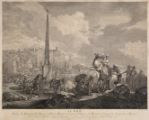 Le Midy [Jacques-Philippe Le Bas (1707-1783) Nicolaes Pieterszoon Berchem (1620-1683)]