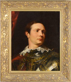 Portrét mladého generála [Anthonis van Dyck, následovník (1599-1641)]