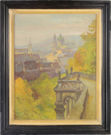 View of Prague [Jindřich Tomec (1863-1928)]