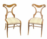 Dvojice biedermeierových židlí []