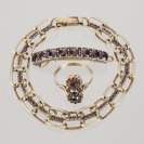 Set of Jewelry with Bohemian Garnets []