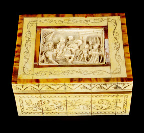 Box with Carving