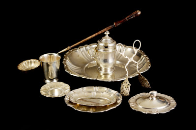 Set of Silver Tableware