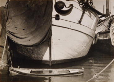 Boote im adriatischen Port [Vilém Reichmann (1908-1991)]