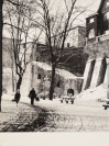 Olomouc - zima v Michalském výpadě [Antonín Gribovský (1933-1989)]