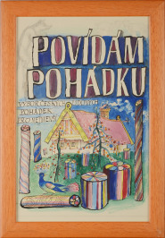 Unrealized cover design for book Povídám pohádku [Václav Karel (1902-1968)]