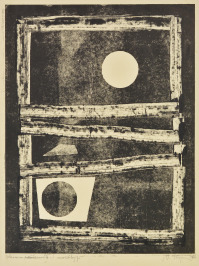 Image with Moon (III.) [Václav Hejna (1914-1985)]