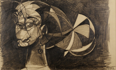 Studie eines Kopfes [Bohumír Matal (1922-1988)]
