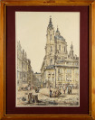 St. Nicholas Church in Prague [Samuel Prout (1783-1852)]