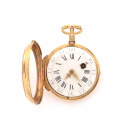 Zlaté dámské kapesní hodinky s pouzdrem []