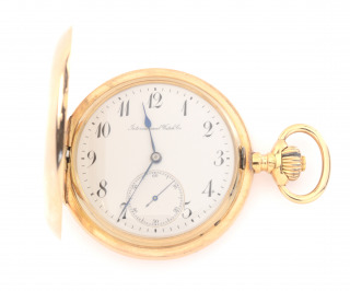 Zlaté kapesní hodinky Schaffhausen