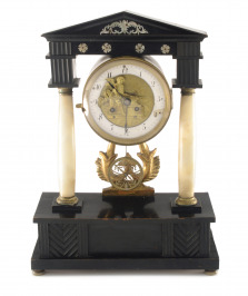 Portico automaton clock