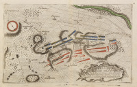 Plan of Battle of Lovosice, Plan of Battle of Kouřim [Georg Christian Kilian (1709-1781)]