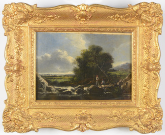 On a Mountain River [Richard Wilson - připsáno (1714-1782)]