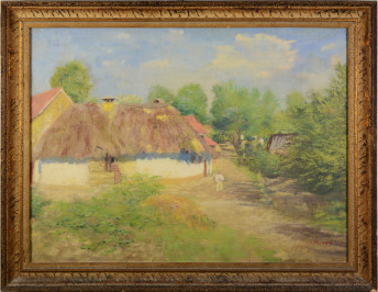 In Kuzelau [Jura Mandel (1886-1971)]