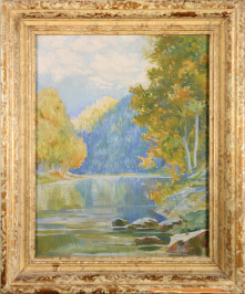 River landscape [Josef Adamíček (1904-?)]