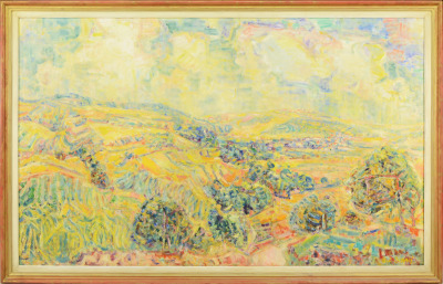 South Moravian Landscape [Bohumír Dvorský (1902-1976)]