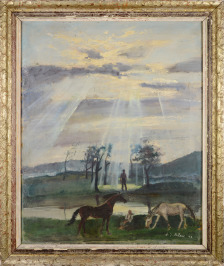 Horses [Adolf J. Alex (Adolf Jelínek) (1890-1957)]