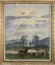 Pferde auf der Weide [Adolf J. Alex (Adolf Jelínek) (1890-1957)]