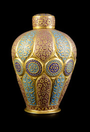 Kashmir, [Container with Enamels]