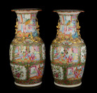 China, Peking, [Paar Vasen Famille rose]