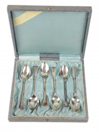 Set of Silver Mocha Spoons