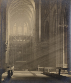 View to the Nave of St. Vitus Cathedral [Josef Sudek (1896-1976)]