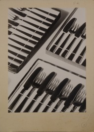 Bestecke (Werbefotografie für Družstevní práce) [Josef Sudek - zugeschrieben (1896-1976)]